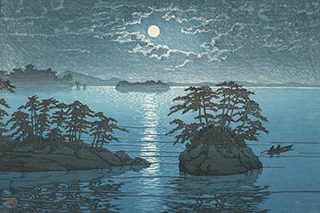 《松嶋双子嶋》日本風景集　東日本篇　1933（昭和8）年12月、渡邊木版美術画舗蔵